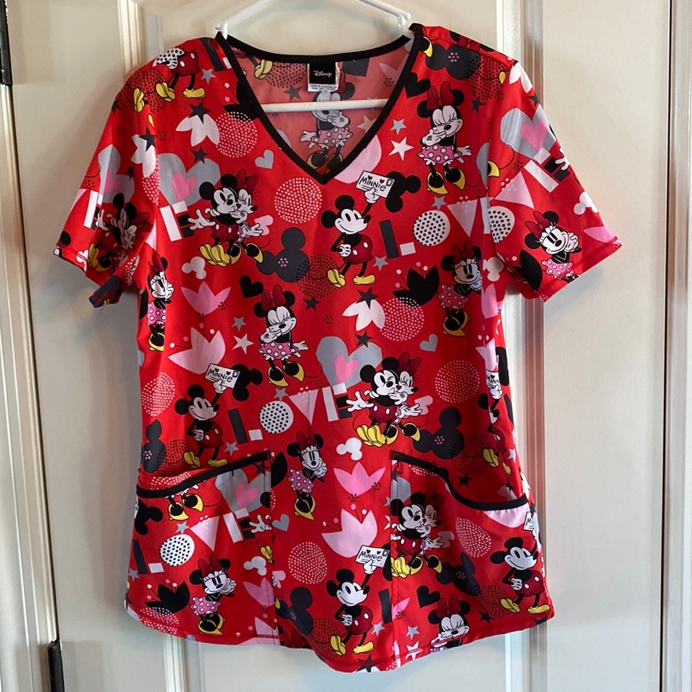 Women’s Disney scrub top